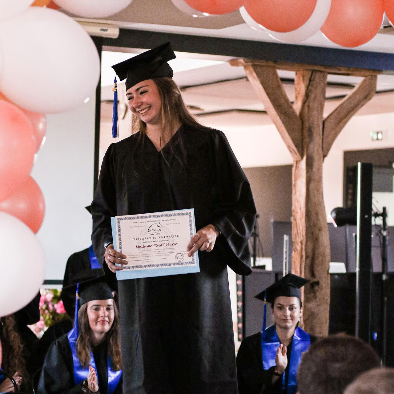 Diplôme du National Institute of Animal Osteopathy (NIAO)
